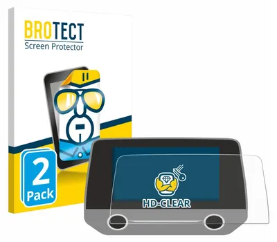 Produktbild von 2x Für Ford Focus MK4 Sync 3 Schutzfolie BROTECT Displayschutz Display Schutz Folie Klar Transparent