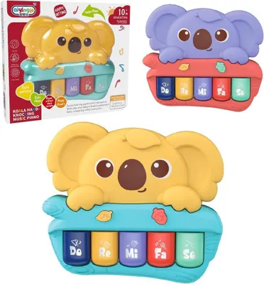 Zdjęcie produktu dla pianinko na baterie 19 x 17 x 4cm KOALA A-0013