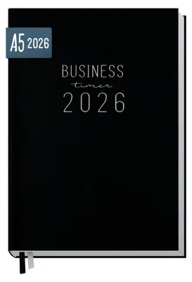 Produktbild von Business-Timer 2026 / A5 / Schwarz / Häfft-Verlag
