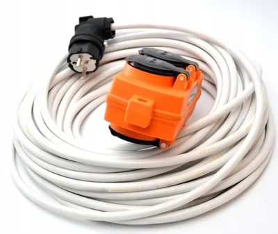 Produktbild von Verlängerungskabel H05VV-F 3x2,5 5m VERTEILER - Winkelstecker