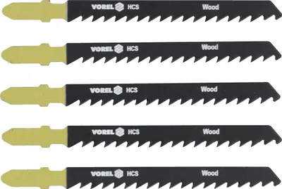 Immagine prodotto di Lama per seghetto alternativo 100 mm per legno TPI6 5 pz