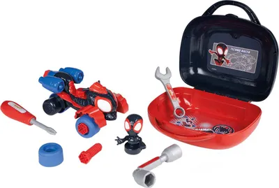 Image de Boîte à outils, Smoby, modèle Spidey Boîte Amazing Friends