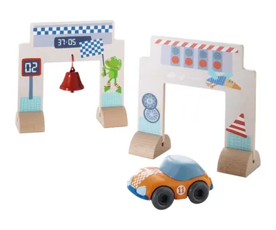 Produktbild von HABA Kullerbü Themenset Rennstrecke 303058