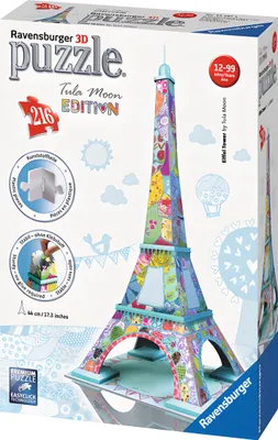 Image de Ravensburger 3D Puzzle Tula Moon Edition Eiffelturm