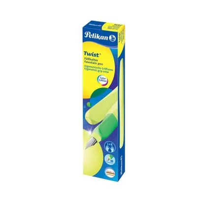 Immagine prodotto di Pelikan Füllhalter Twist     P457 M  Neon Gelb    +1GTP Faltschachtel