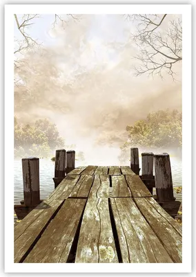 Produktbild von Poster - Poster ohne Rahmen - Illustration herbst landschaft bäume - 70x100 cm - Wand Bild - Wanddeko - Wandbilder - Kunstposter - Wandposter - Bilder - Kunstdruck - Wandbild - P2XPA70x100-2394
