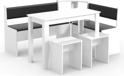 Produktbild von VCM Eckbankgruppe Sitzgruppe Esszimmergruppe Bank Tisch Hocker Esal Maxi