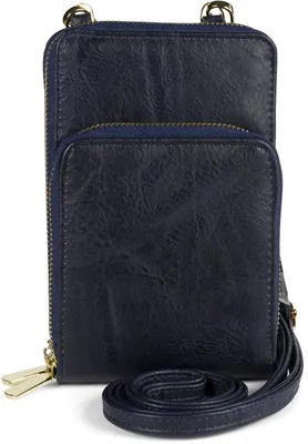Zdjęcie produktu dla styleBREAKER damska mini torba na ramię z ochroną RFID, kieszenią na telefon komórkowy, 2 przegrodami na zamek błyskawiczny, torba na ramię 02012376