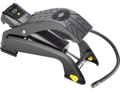 Produktbild von MICHELIN Fußluftpumpe mit digitalem Manometer Einzylinder 7 bar schwarz
