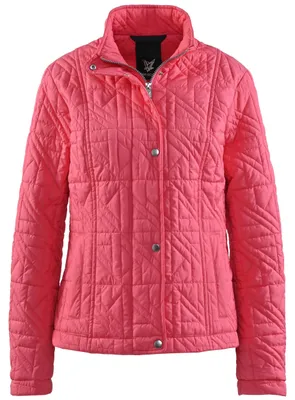 Produktbild von Fuchs & Schmitt Damen Steppjacke Rosa mit Reißverschluss und Leistentaschen, Größe 48