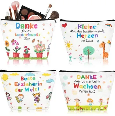 Produktbild von Weißes Lehrerabschiedsgeschenk mit Dankesgrüßen, für Kinderlehrer, Schülergeschenk