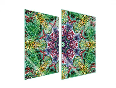 Produktbild von Glasschutzplatte Für Küche 2X35X52 Muster
