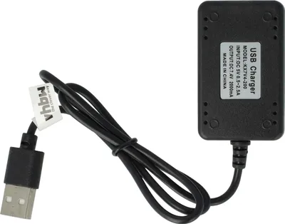 Produktbild von vhbw USB-Ladekabel Ersatz für LJ-0740500E für RC-Akkus mit JST XH-3P-Anschluss, RC-Modellbau Akkupacks - 55 cm 7,4 V