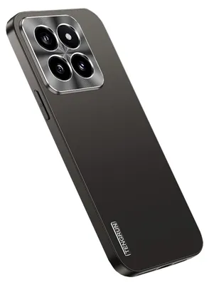 Obrázek produktu pro Pro Xiaomi 14 Jemně matný kovový design Ochranné pouzdro na mobilní telefon Černé