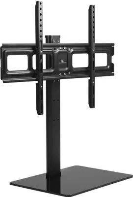 Produktbild von TV-Halterung, Universal, Standard - 32-75 Zoll - Max. 40 kg - VESA 600x400 - Glasfuß - Schwenkbar - TV-Standfuß für Lowboard