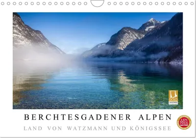 Produktbild von Berchtesgadener Alpen - Land von Watzmann und Königssee (Wandkalender 2027 DIN A4 quer), CALVENDO Monatskalender