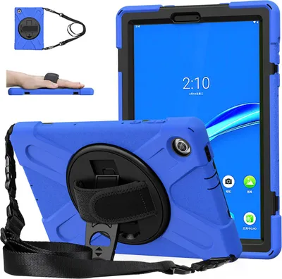 Immagine prodotto di Custodia blindata con cinturino per Lenovo Tab M11 TB330FU 10,95" (blu navy)
