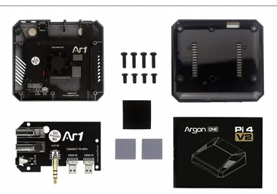 Produktbild von Joy-IT Gehäuse für Raspberry Pi 4 Argon One V2, (für Raspberry Pi 4 B)