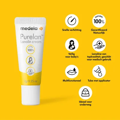 Obrázek produktu pro Medela PureLan mast na bradavky 7 gram