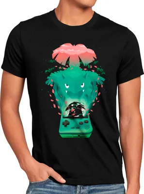 Produktbild von BaumwolleCloud Smaragd Edition Herren T-Shirt monster game online