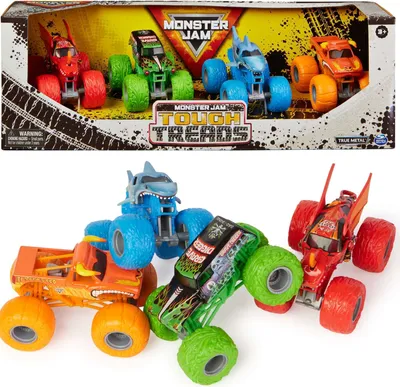Image de SPIN Monster Jam 4auta ToughTreads 6064767 /2