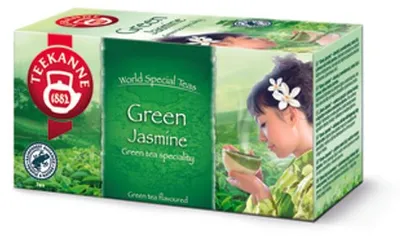 Zdjęcie produktu dla Herbata zielona Teekanne Green Tea Jasmine 20 torebek x 1,75g RFA