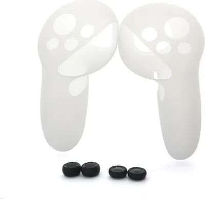 Produktbild von Griffgriffgehäuse, stoßfest, schlagfest, kollisionssicher, Touch-Controller, Silikonabdeckung, Griffschutzhülle für Meta Quest 3