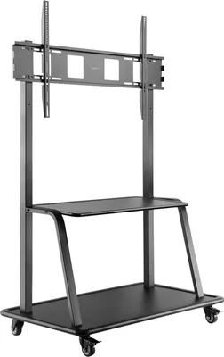 Image de Support TV mobile à roulettes, 60-105 pouces, capacité de charge de 150 kg