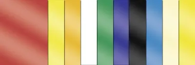 Produktbild von Glanzkarton 250g/qm 35x50cm VE=20 Bogen10 Farben sortiert