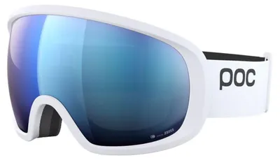 Produktbild von POC Fovea Mid, Weiß, Polyurethan, Unisex, Sphärisches Brillenglas, Weiß, Orange