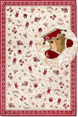 Zdjęcie produktu dla Villeroy & Boch 106217-160X230, Wewnętrzna, Mata podłogowa, Bawełna, Wiskoza, Wielobarwny, Obraz, Rysunek