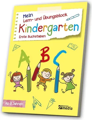 Produktbild von Mein Lern- & ÜbungsblockKindergarten: Erste Buchstaben