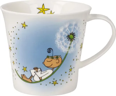 Produktbild von Goebel Coffee-/Tea Mug Der Kleine Yogi - Kleine Traumpause, Fine Bone China, Bunt, 350 ml, 54103291
