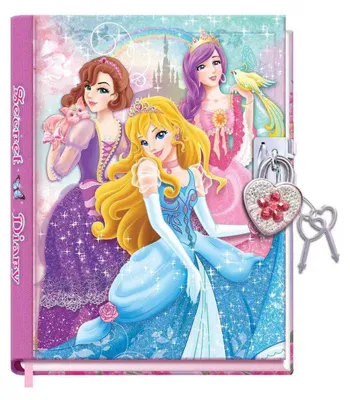 Produktbild von PECOWARE Prinzessin Vorhängeschloss Tagebuch 530TP 78050