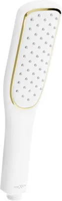 Zdjęcie produktu dla Mexen R-49 rączka prysznicowa 1-funkcyjna, biała/złota - 79549-25