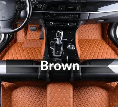 Image de Tapis de sol pour voiture, sur mesure, antidérapants, lot de 3 tapis - modèle pour voiture à volant à gauche