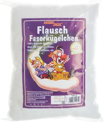 Produktbild von Hobbybest Soft-Flocks 3D Bastelflocken 1mm bis 3mm für kreative Projekte 150 g