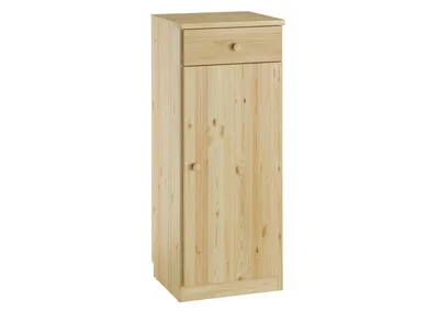 Produktbild von Garderobenschrank Schuhschrank Flurkommode Badmöbel 100x37x40 Kiefer Massivholz V-90.51-04