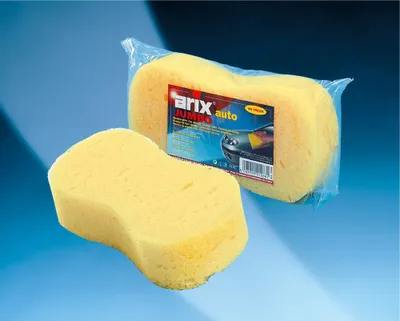 Immagine prodotto di Spugna lavaggio auto 23x11x6 cm JUMBO lavaggio auto PER AUTO giallo