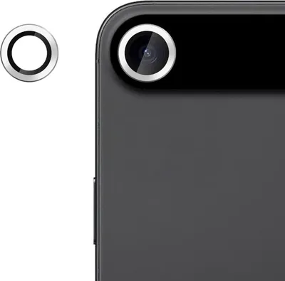 Immagine prodotto di Vetro protettivo per fotocamera 9H per Apple iPhone 17 Air, ultrasottile, anti-impronta, argento