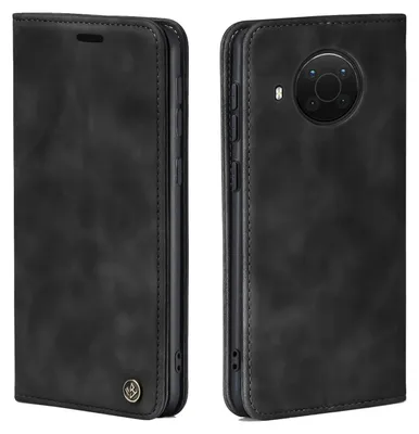 Produktbild von Handy Hülle für Nokia X10 / X20 Klapphülle Bookcase Flip Cover Handy Tasche Etui Farbe: Schwarz