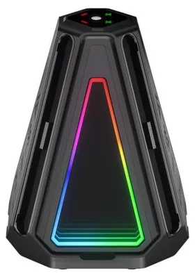 Produktbild von Für Nintendo Switch 2 Game Controller RGB Light Magnetic Charging Dock Schwarz