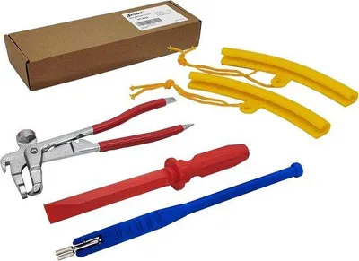 Productafbeelding van HT-M52 Bandenreparatieset - 5-delige wielgewichtenset voor auto, vrachtwagen, quad en SUV