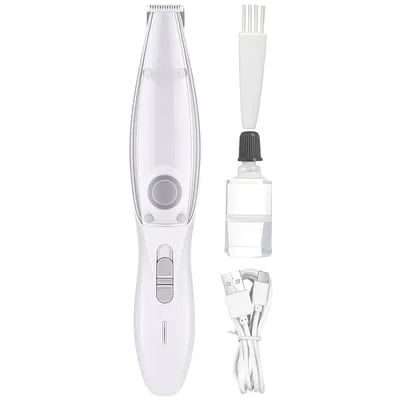 Produktbild von Hundehaartrimmer,Tierhaarschneider, wiederaufladbares Pflegeset, leiser Betrieb, für langes, dichtes Fell, Welpen, Kätzchen, Ohren, Augen, Pfoten
