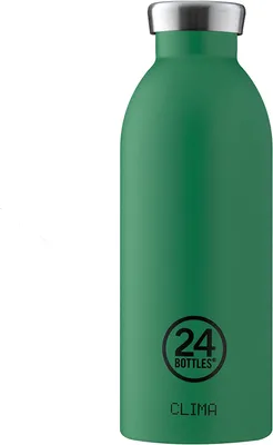 Produktbild von 24Bottles  Clima Bottle Stone Emerald Green 500ml