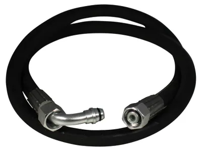 Hydraulická hadica 3/8", 2500mm, stúpačka uhlová 90° / rovná M18x1,5