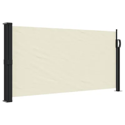 Obrázek produktu pro Zatahovací boční markýza krémová 100 x 500 cm