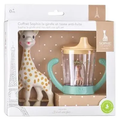 Immagine prodotto di Set per bambini Sophie la giraffa + tazza da apprendimento