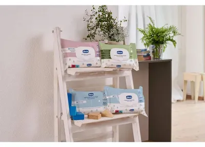 Immagine prodotto di Chicco Salviettine umidificate delicate per bambini - 72 pz