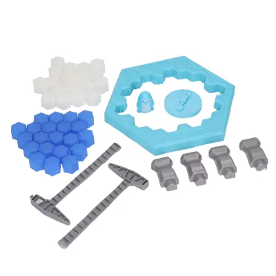 Imagen del producto de Juego de mesa de rompehielos, juguete de mesa para romper hielo, juguete trampa para romper hielo, juguete para golpear el hielo, juguete para jugar a romper hielo, juguete trampa para romper hielo
